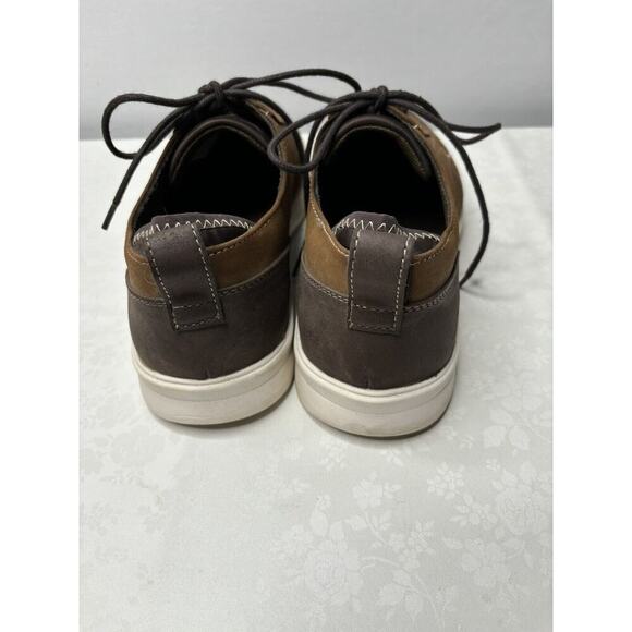 St. John's Bay Men's Lace-up Shoes Leather Brown 9 M - Picture 4 of 7